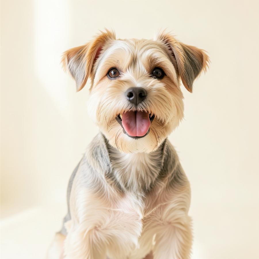 Shih tzu — top knot — przed